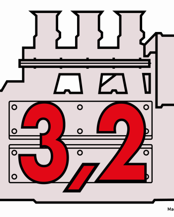 Porsche rear window sticker