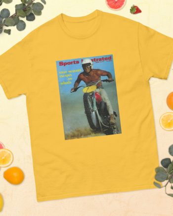 T-shirt classic unisexe - Steve McQueen Moto